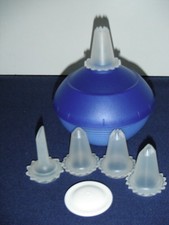 Tupperware Mozart Garnierhilfe Garnierset Spritzbeutel mit 5 Tüllen  Neuwertig