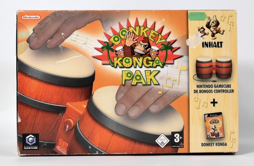 Nintendo gamecube donkey konga - gamecube,donkey,