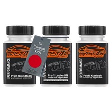 Autolack Lackstift Set für Peugeot KKN Rouge Aden Flamenco Red 3 x 50ml