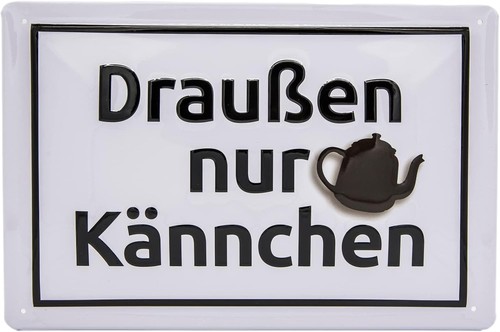 Draußen nur kännchen retro - draußen,