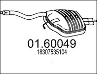 MTS Endschalldämpfer