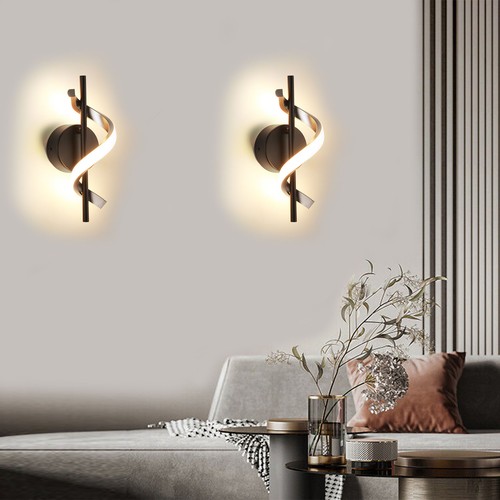 Led wandlampe wellenform - wandlampe,