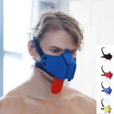 Gummi Halbgesicht Hund Doggy