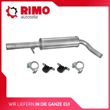 VW Golf IV 1.4 1.6 1.9 SDi 1997-2006 Mittelschalldämpfer Mit Montagesatz Auspuff