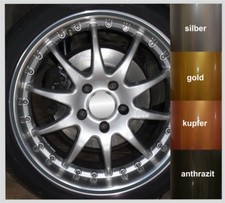 Felgenrandaufkleber Metallic