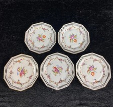 Teller Schale Schumann Sammlung Konvolut Porzellan Prunkvoll Florale Muster 