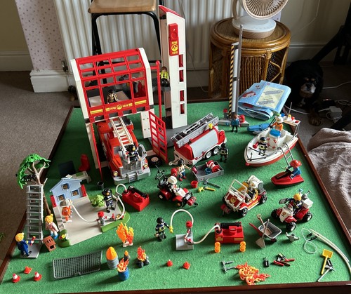 Playmobil feuerwehr großes - feuerwehr,