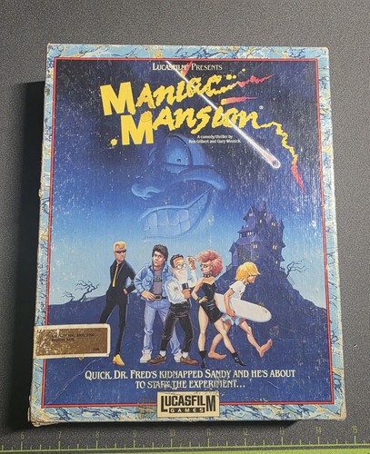 Maniac mansion lucasfilm big - maniac,