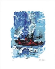 Farbsiebdruck Armin Mueller -