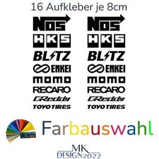 Sponsoren Aufkleber Auto