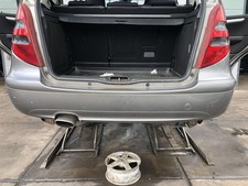 Mercedes W169 original Stoßstange Fänger hinten/Heck 748 Kometengrau Bj 2005