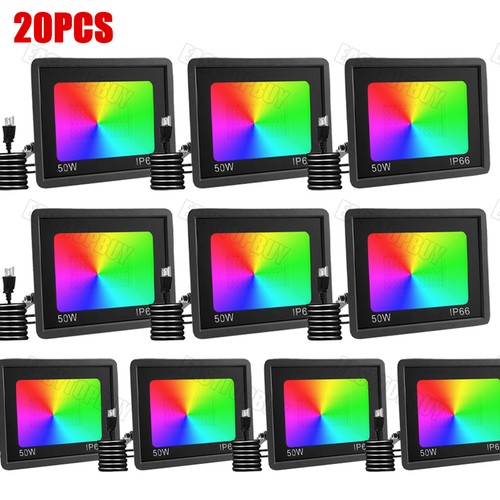20x 50w led fluter - 20x, rgb
