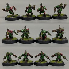 Blood Bowl Goblin Team Warhammer Fantasy Games Workshop Spieler Bemalt