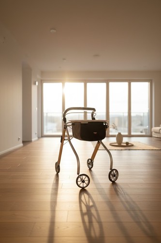 Indoor rollator let - go, trust