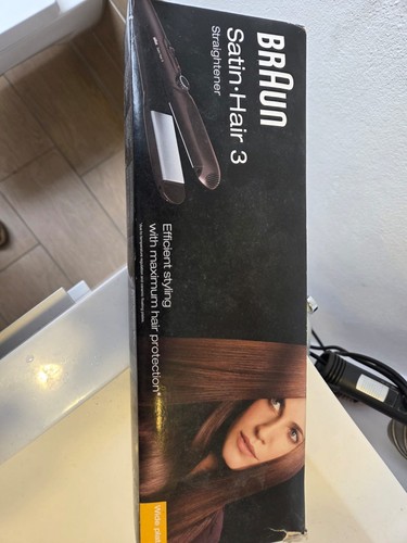 Braun satin hair - satin,