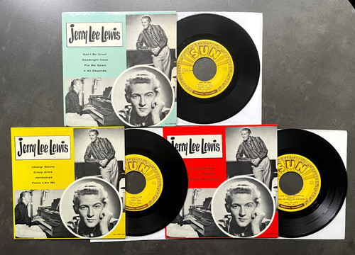 Jerry lee lewis us sun - 3x,