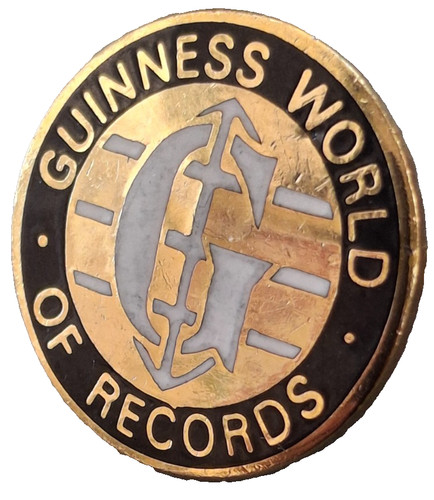 Guinness world records - records, pin