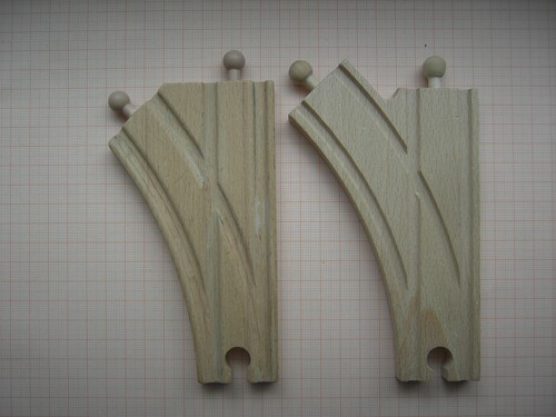 Holzschienen für