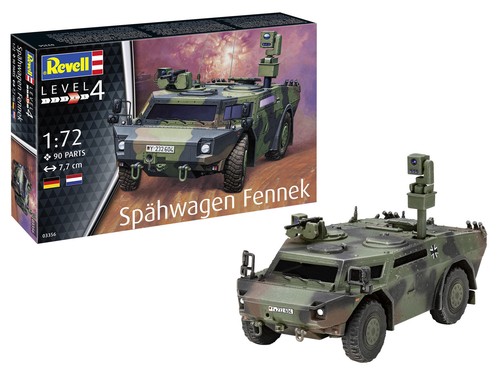 Revell spähwagen fennek - revell,