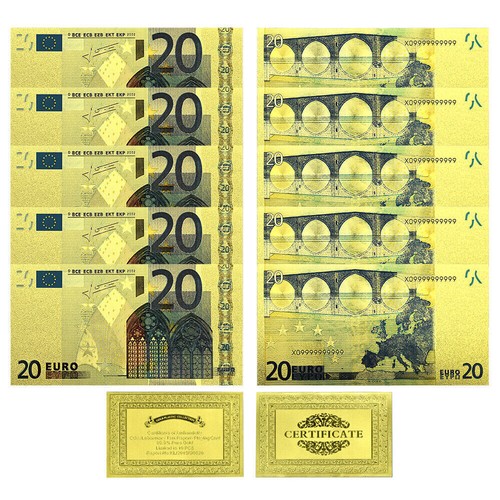 Stück euro scheine - 5, scheine/