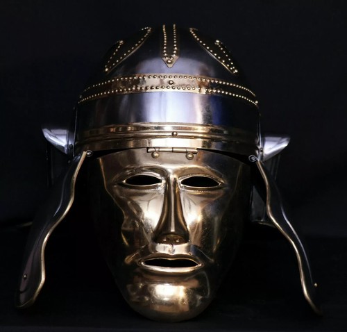 Antiker mittelalter römerhelm - mittelalter,