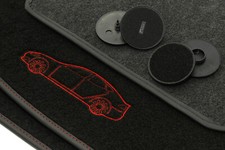 Velour Fußmatten mit