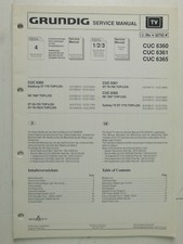 Grundig service manual - tv, cuc