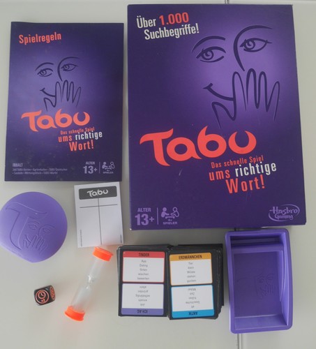 Tabu hasbro lila ausgabe - hasbro,