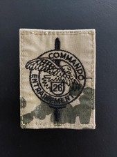 Commando Entrainement Frankreich Stoff Abzeichen Kommando Bundeswehr Wüstentarn