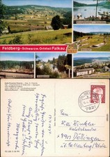 Feldberg Überblick, Windfällweigher - Strandbad, Boccia - Kinderspielplatz 1968