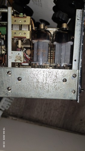 Two 6js6a tubes coming - two, pa