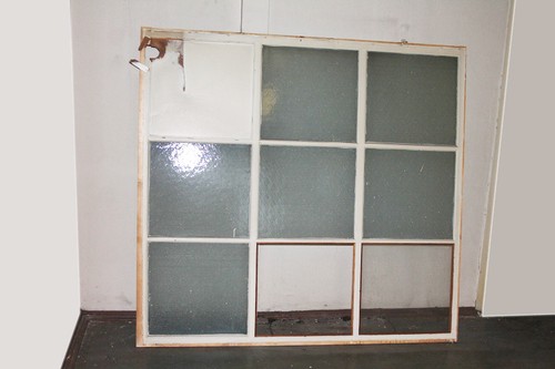 Altes fenster mit rahmen - rahmen, holz