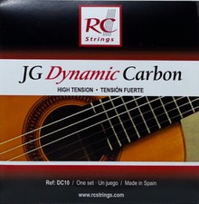 RC Strings JG Dynamic Carbon DC10, Saiten für Konzertgitarre, high tension