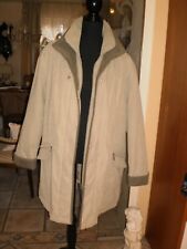 KÖHLER & KRENZER Sympatex Wattiert Damen Lang Jacke Länge 86 cm Gr. 44 Fb. Beige