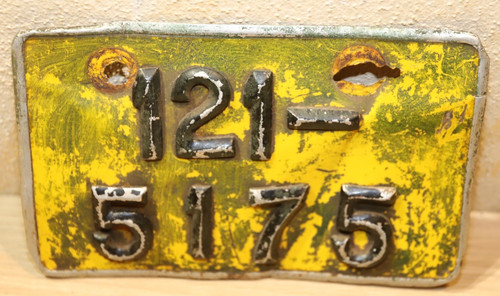 Nummernschild 121 5175 - nummernschild, 121-5175