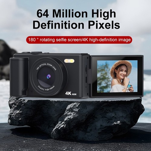 Kompakte 64mp digitalkamera - kompakte,