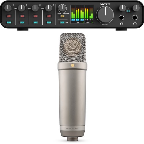 Motu audio interface rode - interface, +