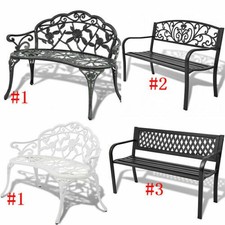 Gartenbank aluguss sitzer - gartenbank, 2-sitzer