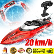 Ferngesteuerte Boote mit Bürstenlosen Motor 20 km/h RC Boot 2,4 GHz Rennboot DE