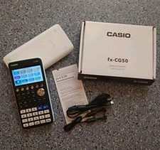 Grafischer Taschenrechner Casio fx-CG50 Farbdisplay Schule Uni Beruf Studium
