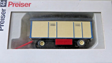 Preiser 21025 H0 Toilettenwagen "Zirkus Krone" unbespielt in OVP