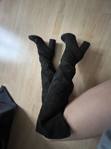 Overknee damen stiefel schwarz - damen,