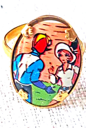 Ring kinder golden bild - golden,