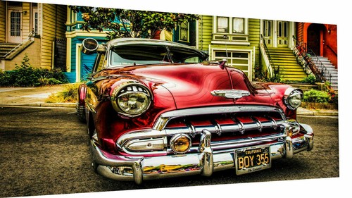 Leinwand bilder oldtimer autos - leinwand,