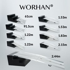 WORHAN® Rollstuhl Rampe klappbar 272kg faltbar Rollstuhlrampe Mobil B-ware