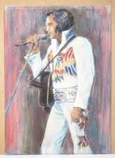 Vintage original Aquarell