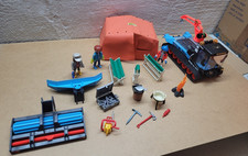 Playmobil Figuren Sammlung, Expedition, Camp, Zelt, Pistenraupe