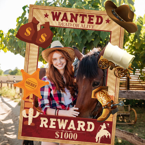 Western photo booth - photo, requisiten