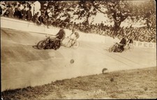 Foto Ak Radrennfahrer auf