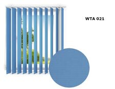 Lamellenvorhang Vertikaljalousie Verdunkelungslamellen Azurblau